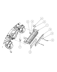 Part Location Diagram of FAS150952 MTD U Bolt